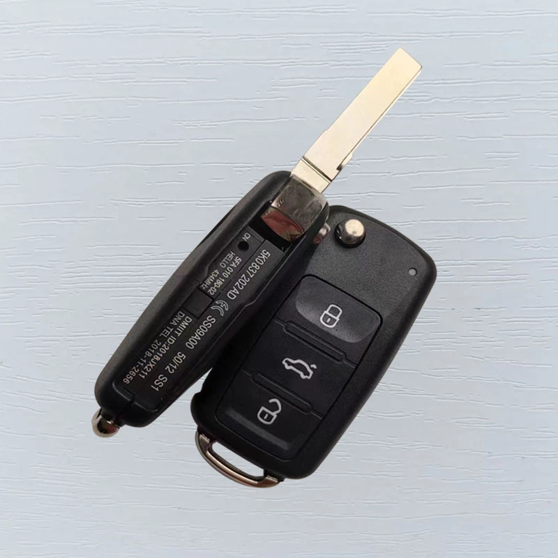 适用大众宝来帕萨特朗逸速腾迈腾捷达途观桑塔纳汽车遥控钥匙外壳