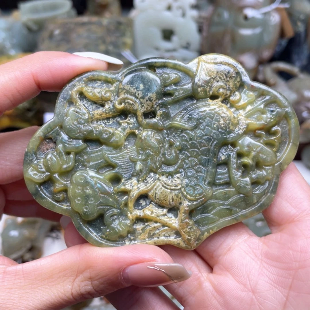 【闪购商品】白玉菩提吊坠191