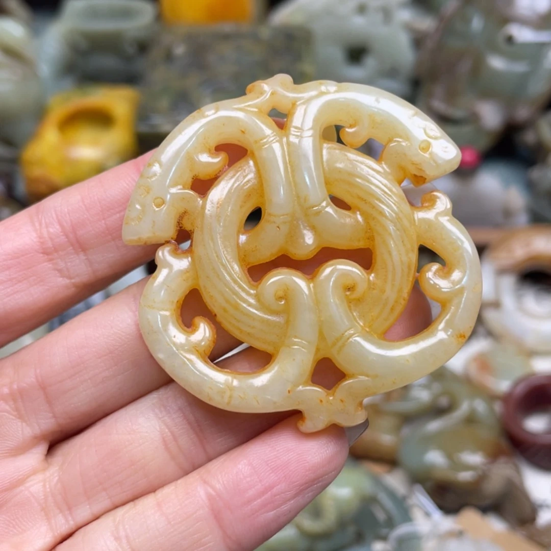 【闪购商品】白玉菩提吊坠095