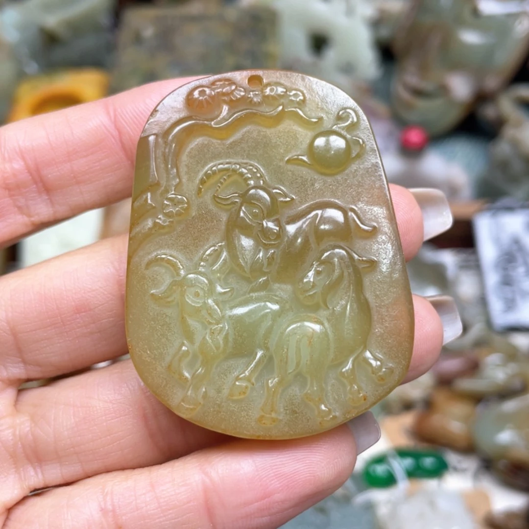 【闪购商品】白玉菩提吊坠132