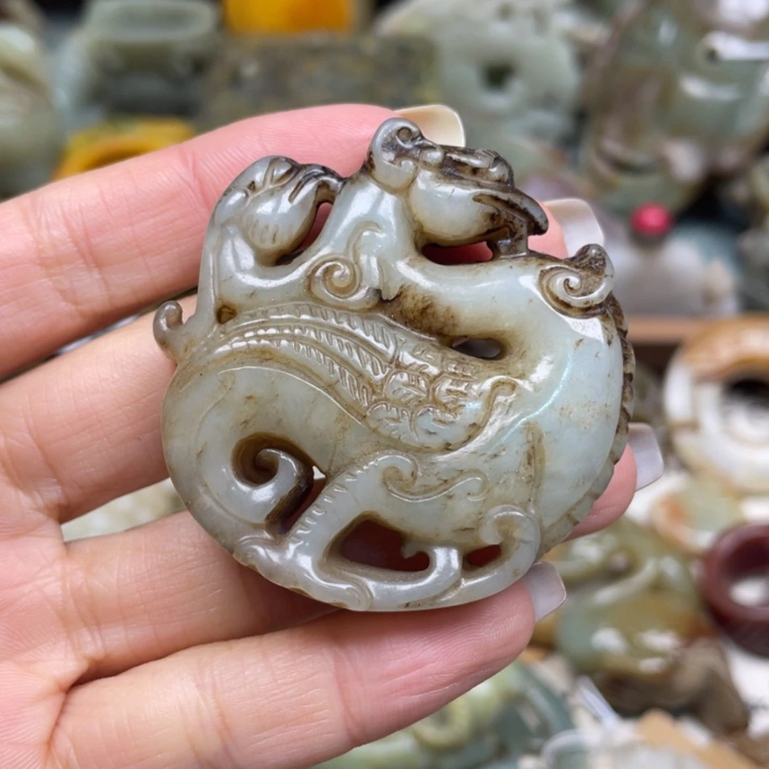 【闪购商品】白玉菩提吊坠112