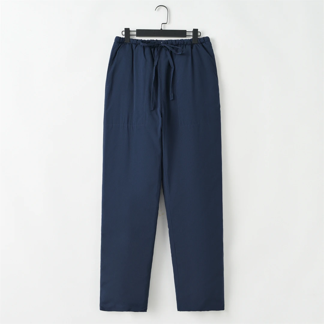 秋冬复古中式中国风中老年男士休闲宽松加厚保暖松紧抽绳腰带棉裤