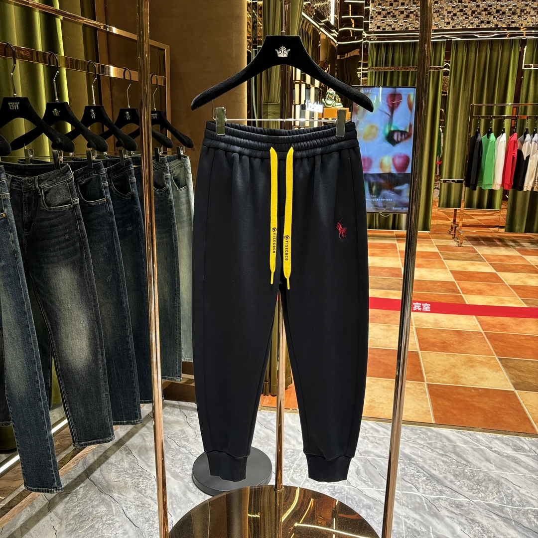 GY-【新款休闲裤】秋冬新款时尚百搭松紧抽绳加绒卫裤88817
