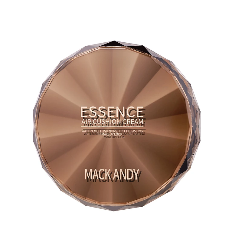 玛可安迪水润不沾杯持妆精华气垫霜遮瑕轻薄美颜裸妆轻盈不脱妆