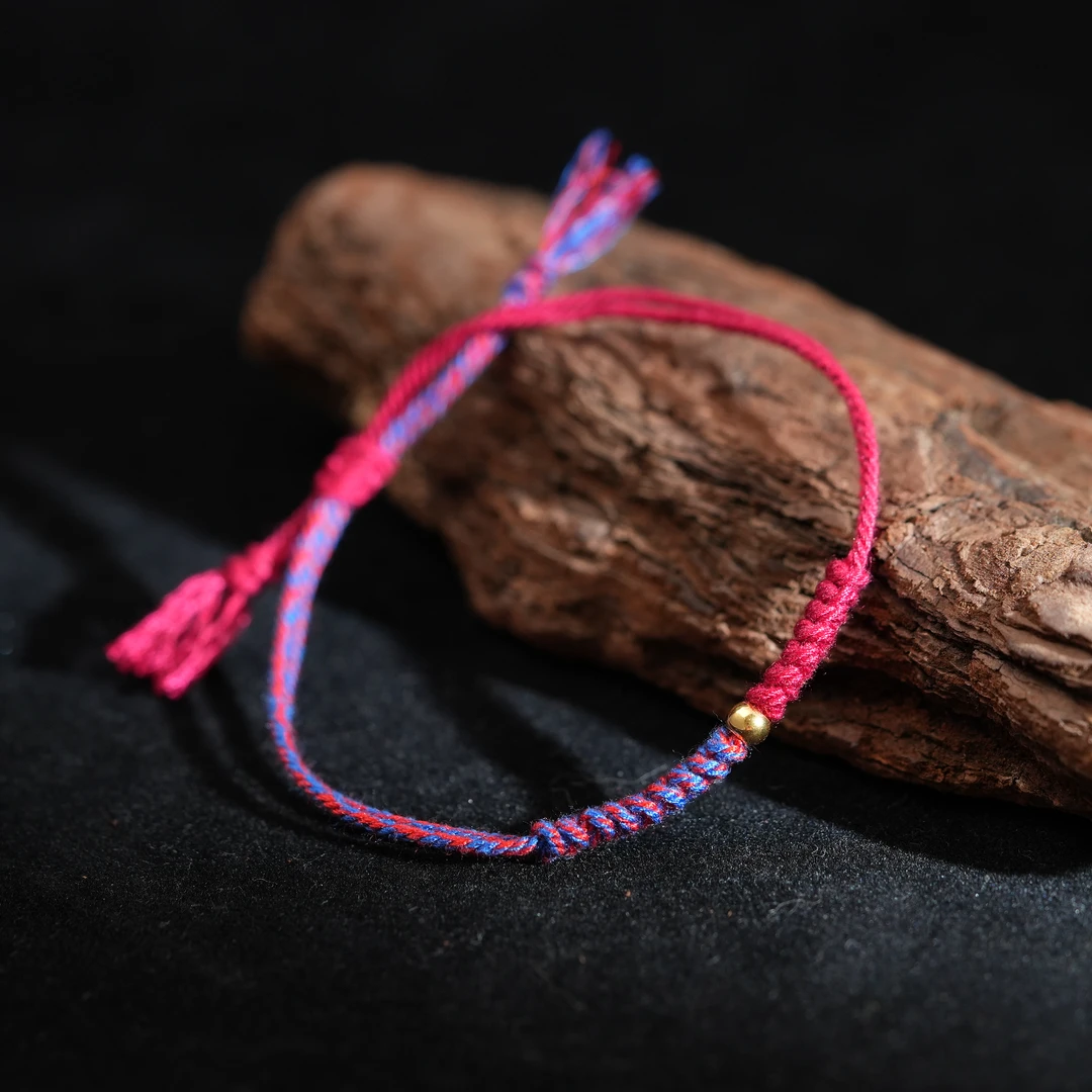 足金转运珠手绳（粉丝专享）