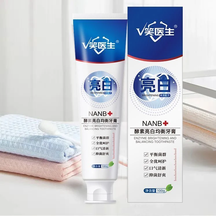 NANB酵素亮白均衡牙膏酵素亮白均衡牙膏清新口气男女