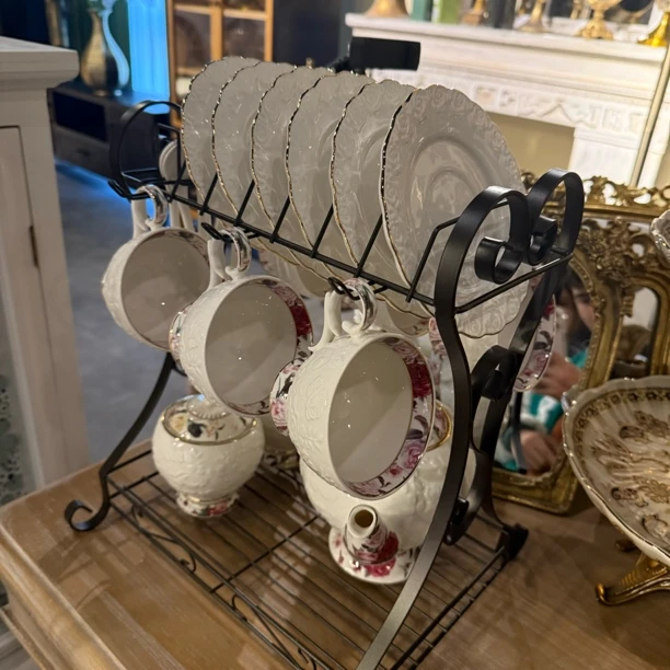 高档茶具套装家用隔热茶杯防烫耐高温客厅水具