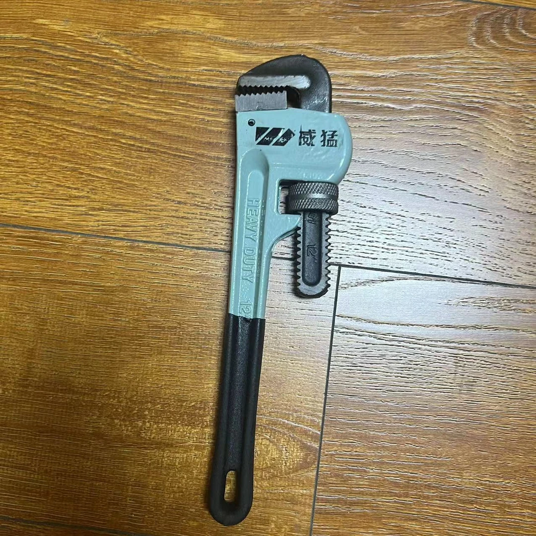 dj直播DJ 12寸薄荷绿管钳万能水管家用子管丝喉钳卡钳多功能万用