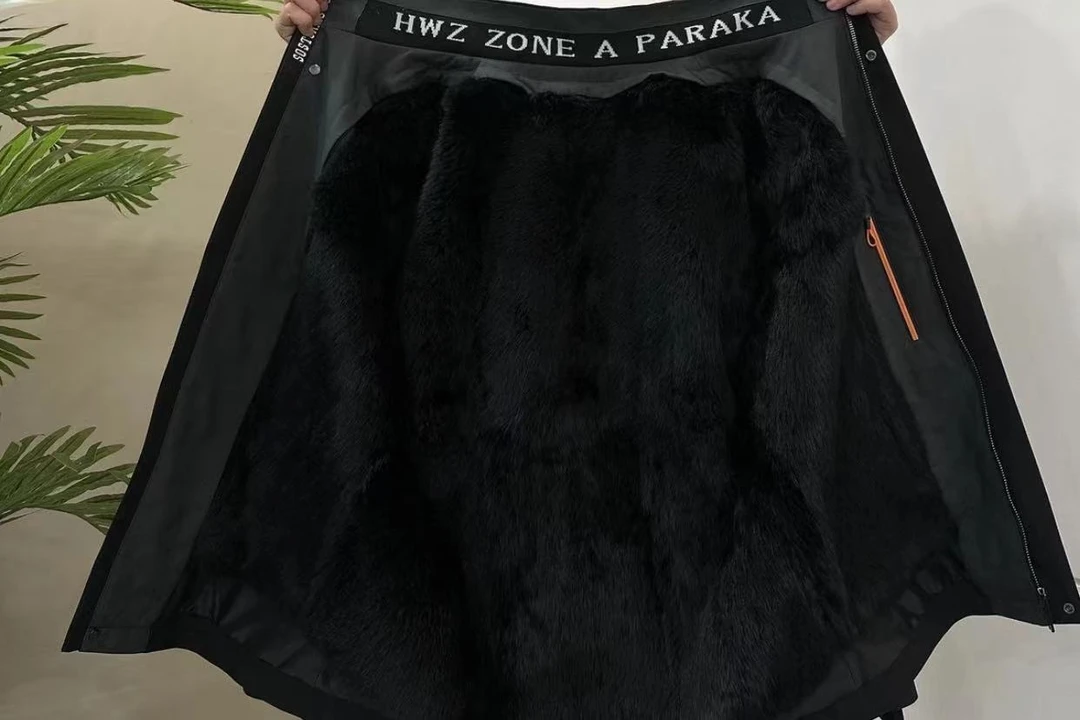 时尚男士男款男装皮毛一体商务加厚派克帽子内胆可拆卸带帽领保暖