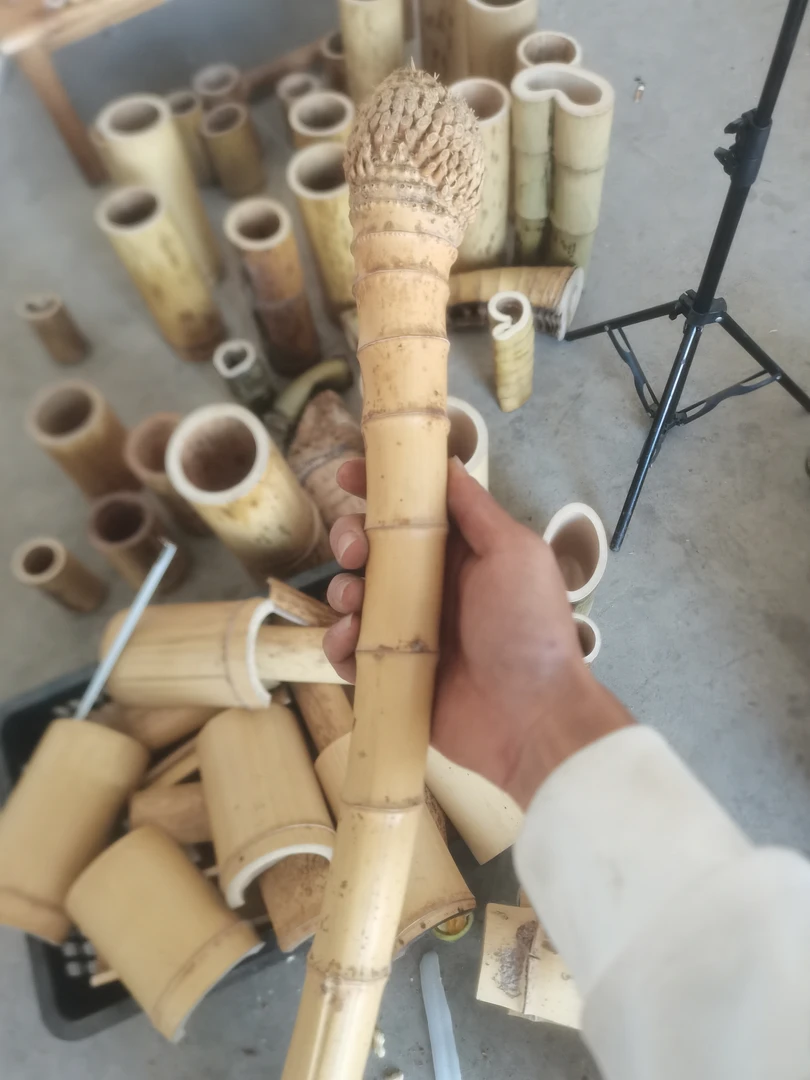 精品虫咬竹筒竹兜料