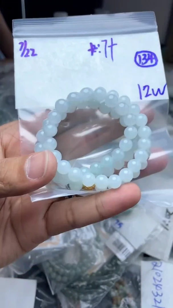 【闪购商品】定制翡翠未镶嵌珠串
