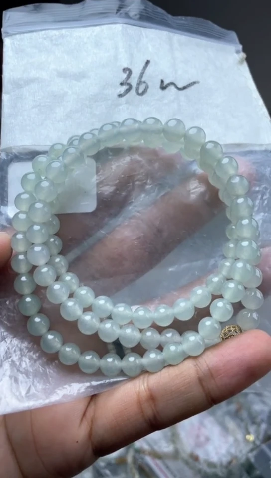 【闪购商品】定制翡翠未镶嵌珠串