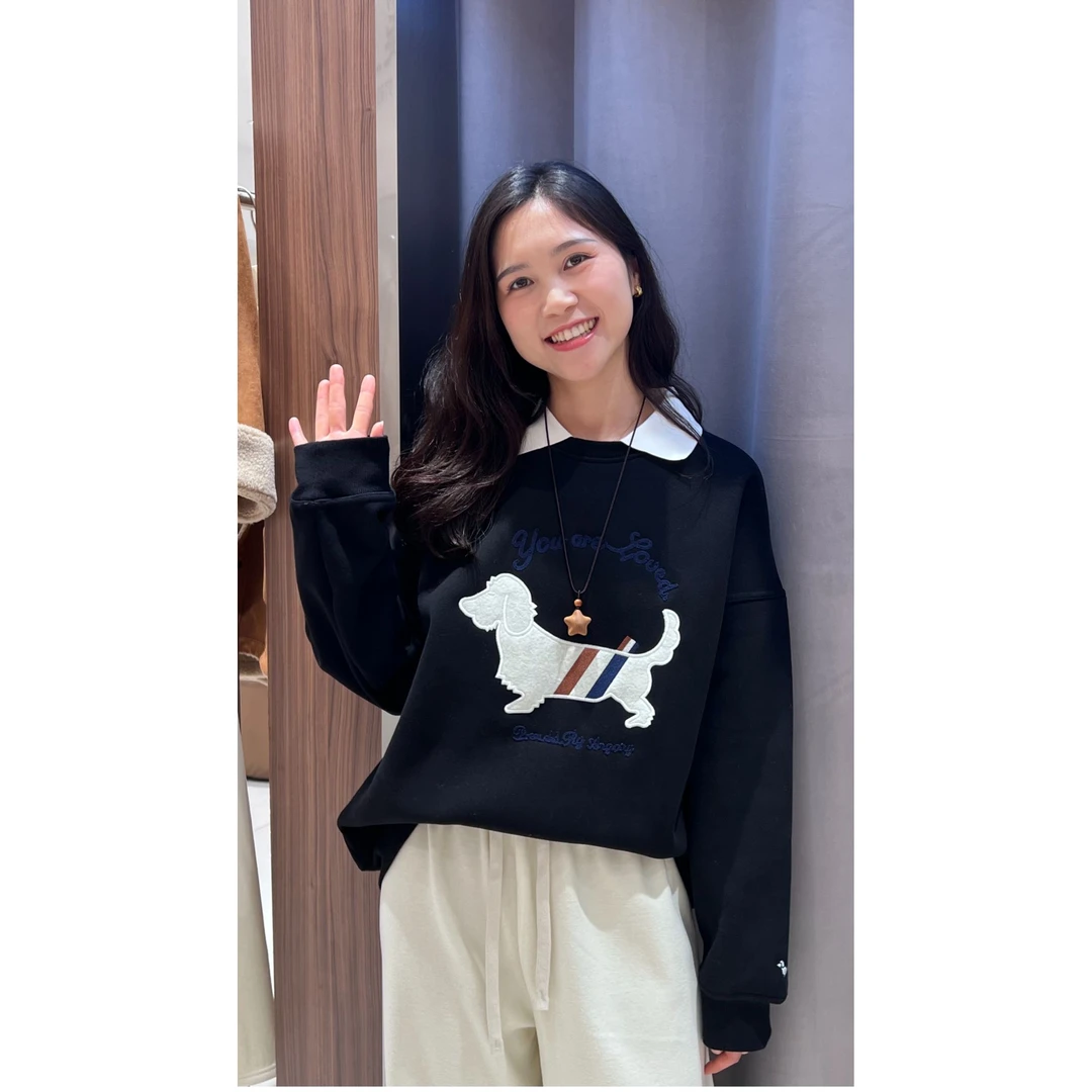 <顺丰包邮现货秒发>小翻领狗狗卫衣 加厚加绒小个子大码穿到150斤