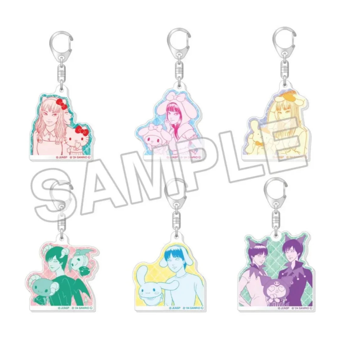 国现伊藤润二三丽鸥联名亚克力挂坠默认代拆未成年禁止下单不退换