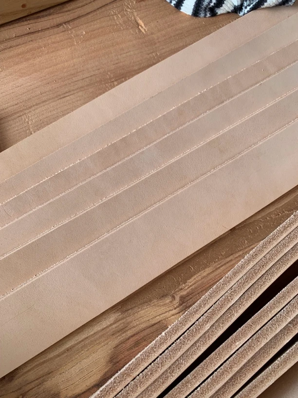 男士腰带美鞍厚牛皮原色养牛复古休闲牛仔裤带手工皮带