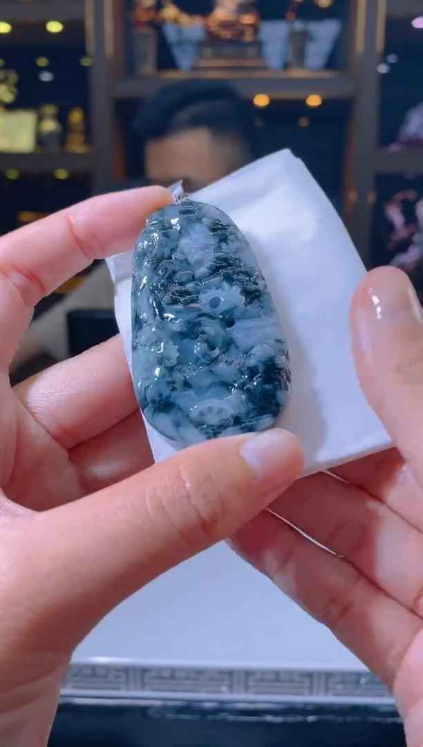 【闪购商品】定制翡翠未镶嵌XX翡翠毛货DS00064