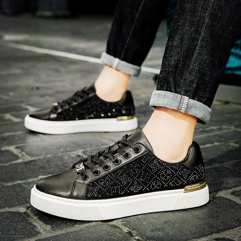 休闲板鞋欧洲站2024新款黑色秋冬季韩版潮流百搭设计感小众运动鞋