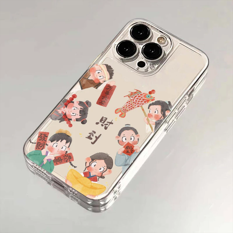 武林外传中国风苹果iPhone15/14promax手机壳13太空12软壳11/x/xr