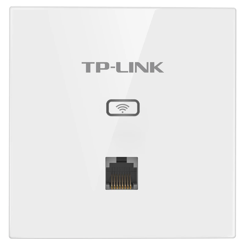 TP-LINKTL-AP450I-PoE 薄款（方）450M无线面板式AP 86面板百兆端口
