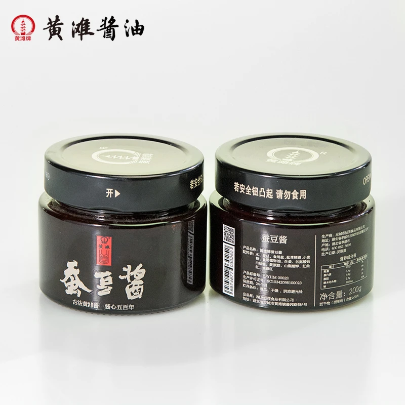 黄滩牌湖北特产黄滩牌蚕豆酱佐餐调料古法晒制儿时味道