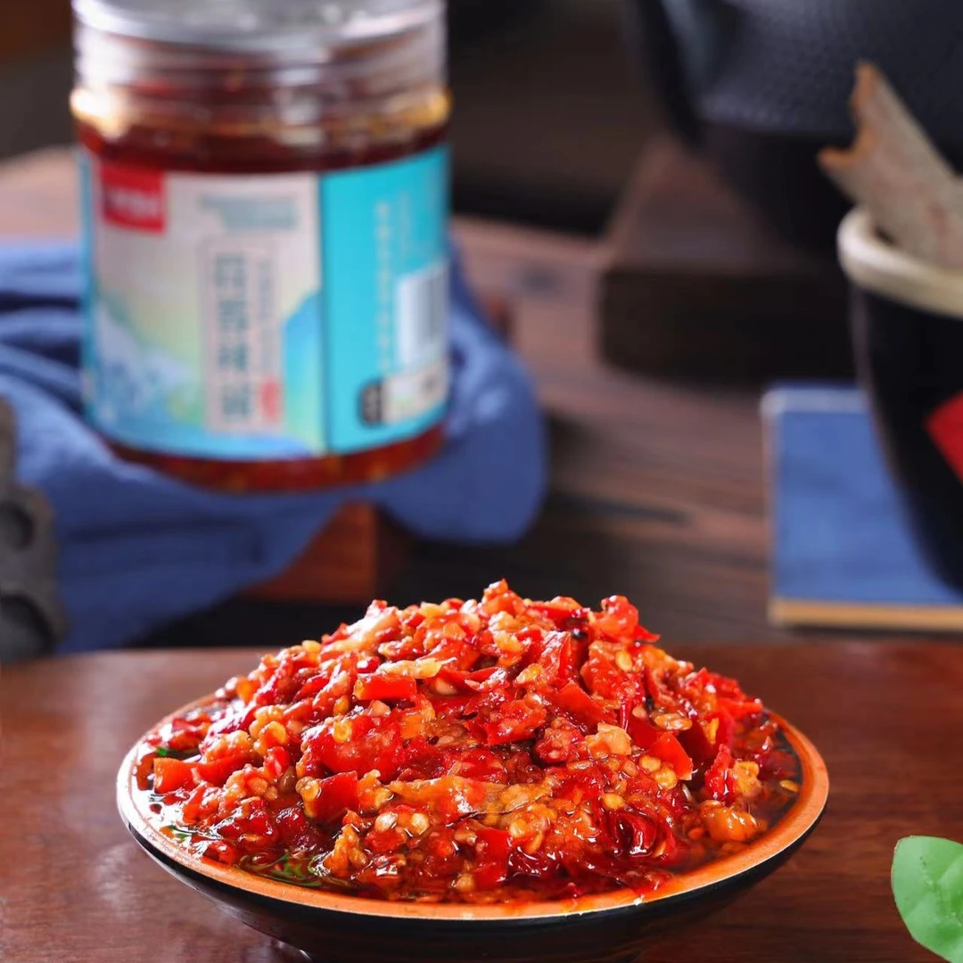 特辣兵蒜蓉辣椒酱280g 拌饭拌面调味酱蒜香酱自制香辣开味菜下饭