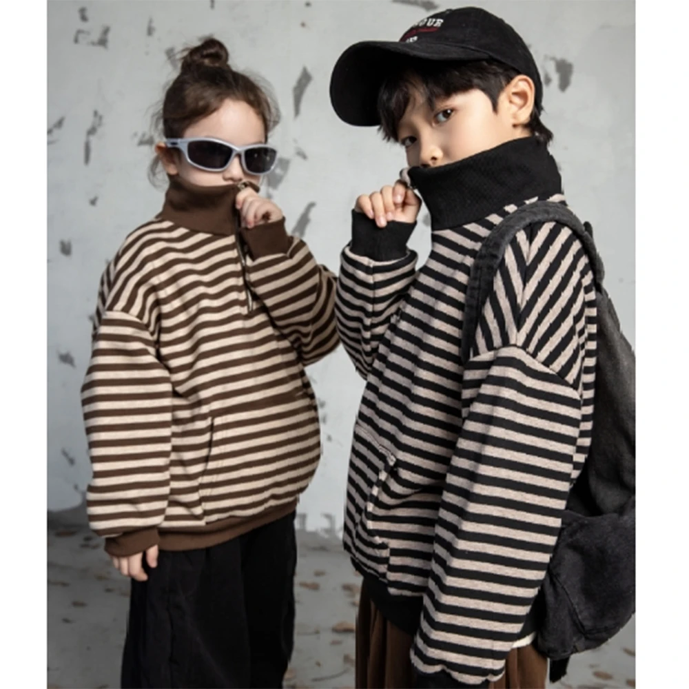 【破价专属】BAZAAR RED芭莎-宽松秋冬时尚百搭立领拉链卫衣-238860