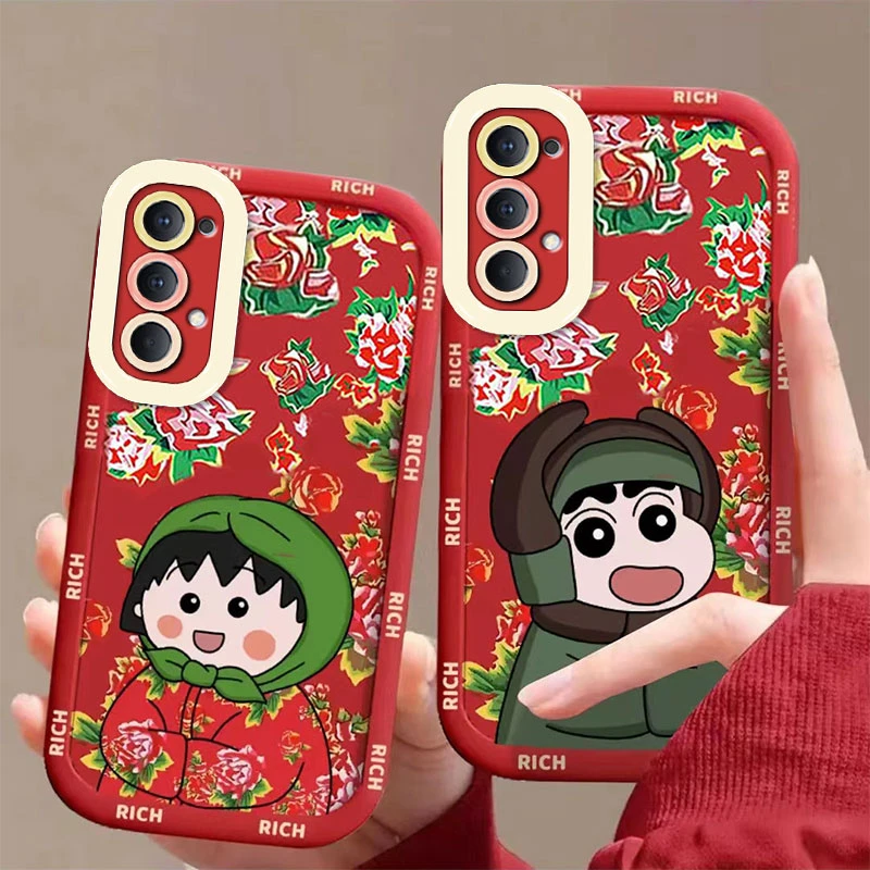 大衣小新OPPORENO4手机壳OPPORENO4PRO简约泡芙防摔全包硅胶潮