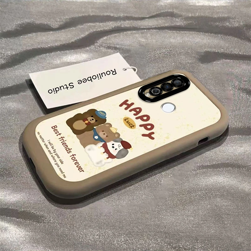 冬季小狗华为NOVA3手机壳华为NOVA3i简约泡芙防摔全包软壳潮ins