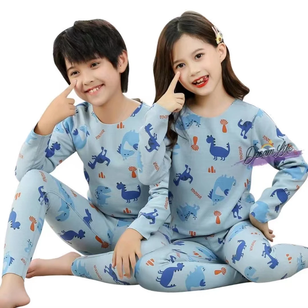 2233冬季秋衣秋裤家居套装（蓝色）