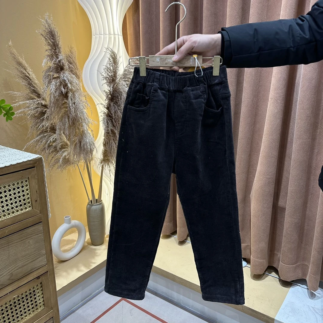 8515高端专享礼物加绒裤子灰色
