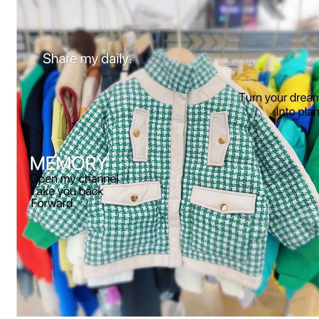 8533高端专享夹棉外套绿色