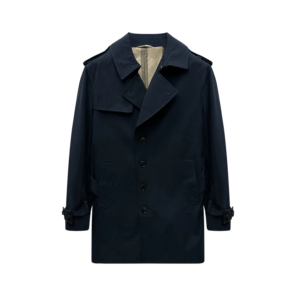 Dite2025春秋直筒型中长款风衣外套秋季休闲商务时尚简约潮流韩版