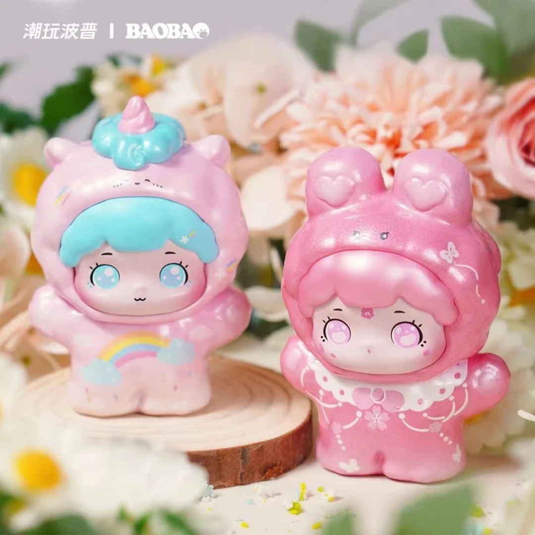 【拆】抱抱宠物店春游记春桃花神plus系列潮玩盲盒