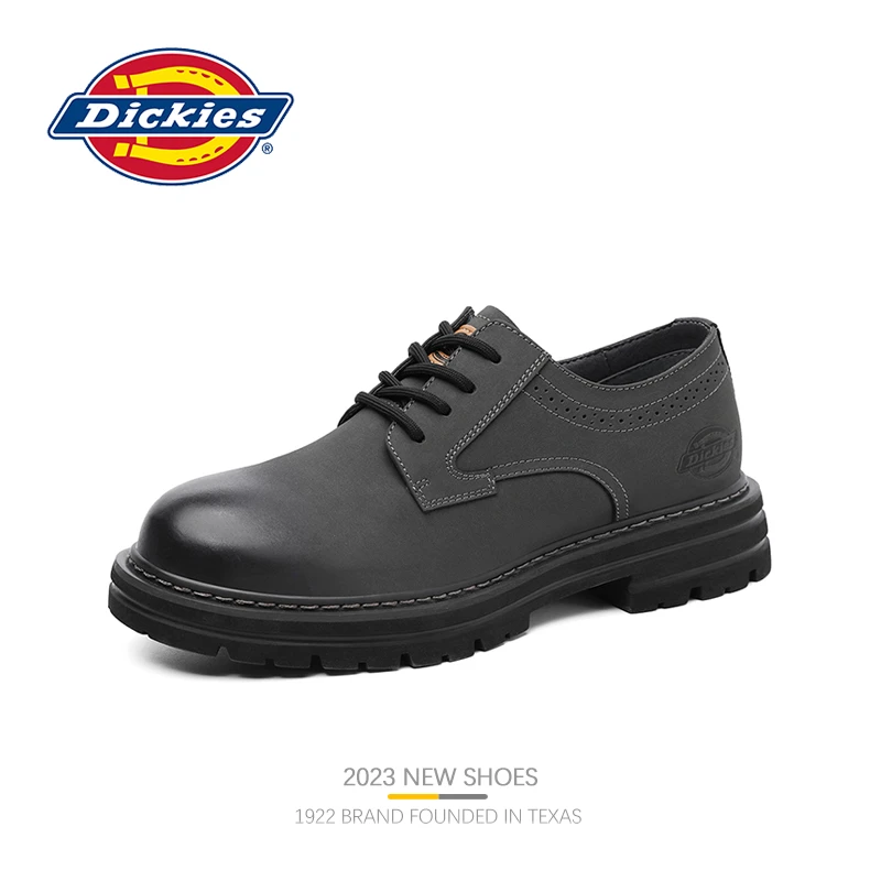 Dickies工装鞋男2025新款夏季男鞋英伦马丁鞋低帮皮鞋男士休闲鞋