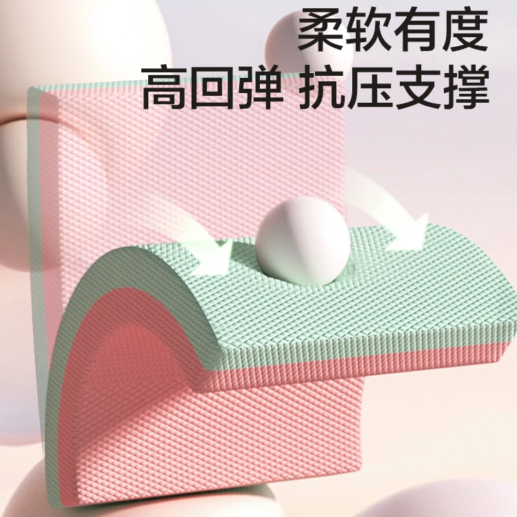 健腹轮跪垫加厚平板支撑平衡垫运动健身垫专业地垫防滑瑜伽垫