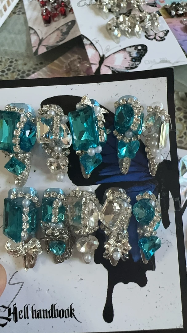 穿戴甲补油油的链链