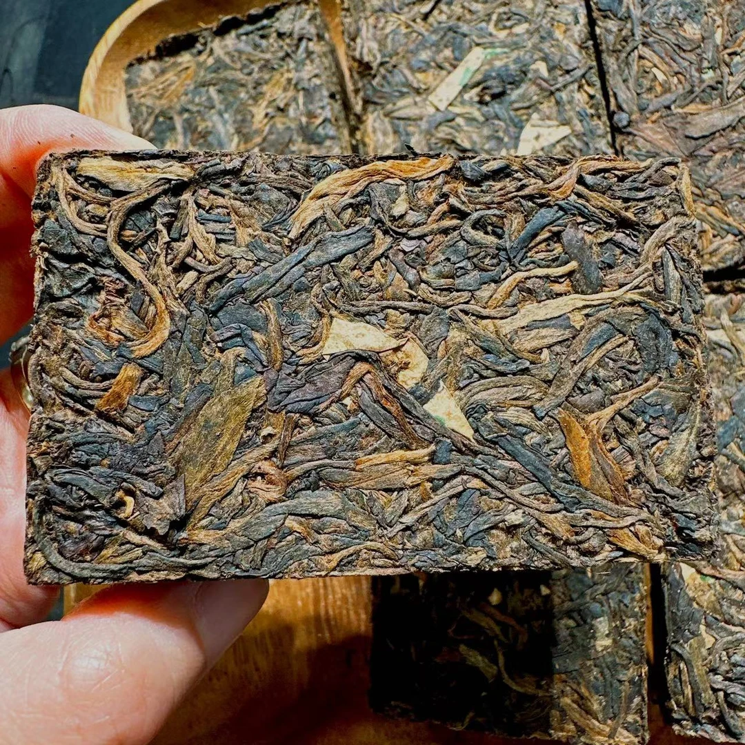 【13237-80】小方砖 普洱茶生茶 80克