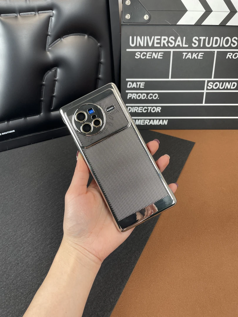 适用vivo X80手机壳【超薄散热+全包镜头护镜】简约散热保护套