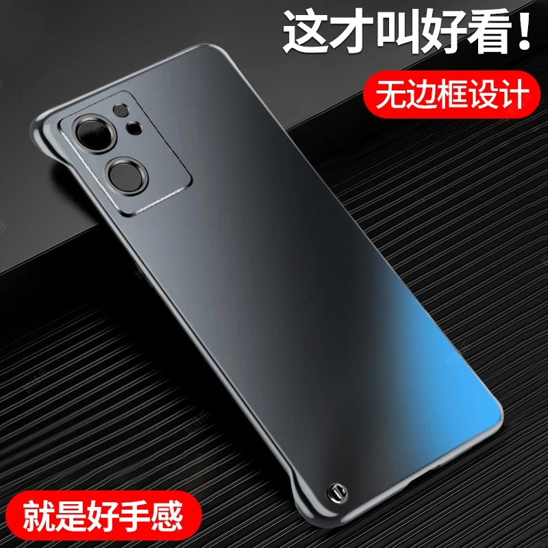 适用OPPO Reno7 Pro【金属烤漆工艺+超薄无边框】亲肤感防指纹手