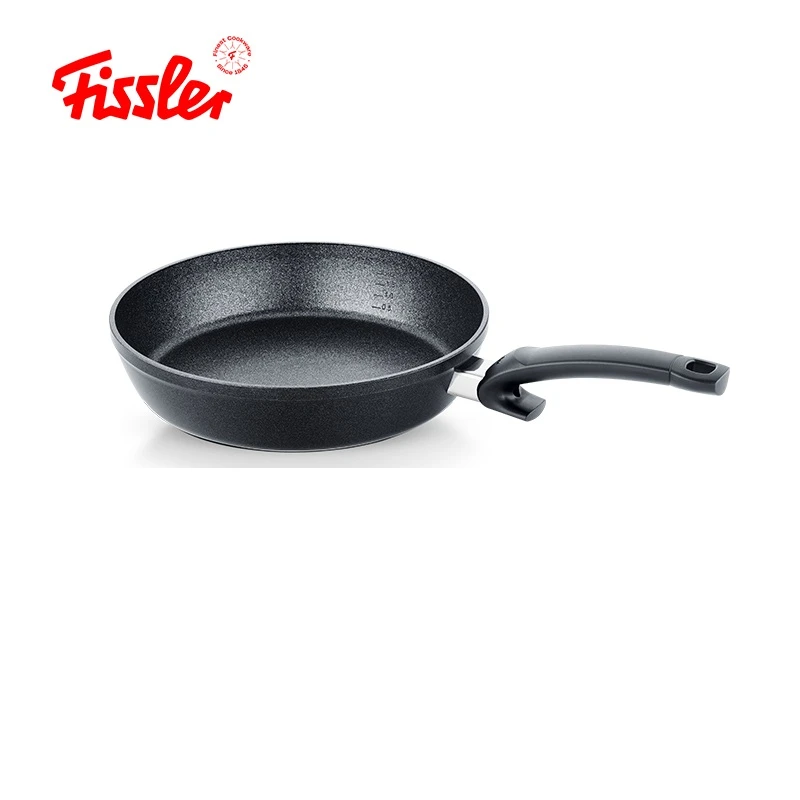 德国Fissler/菲仕乐小金刚舒适20/24/26/28/30/32不粘锅炒锅煎锅