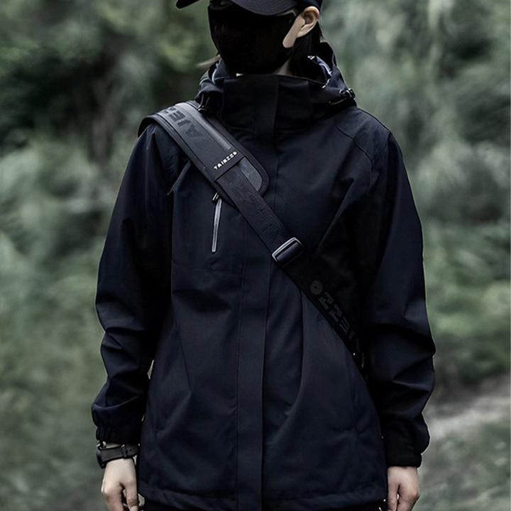 冬季加厚冲锋衣男女款三合一可拆卸内胆加绒户外运动防风防雨外套