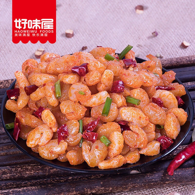 好味屋魔芋爽素虾仁香麻辣素小龙虾即食零食整箱休闲小吃