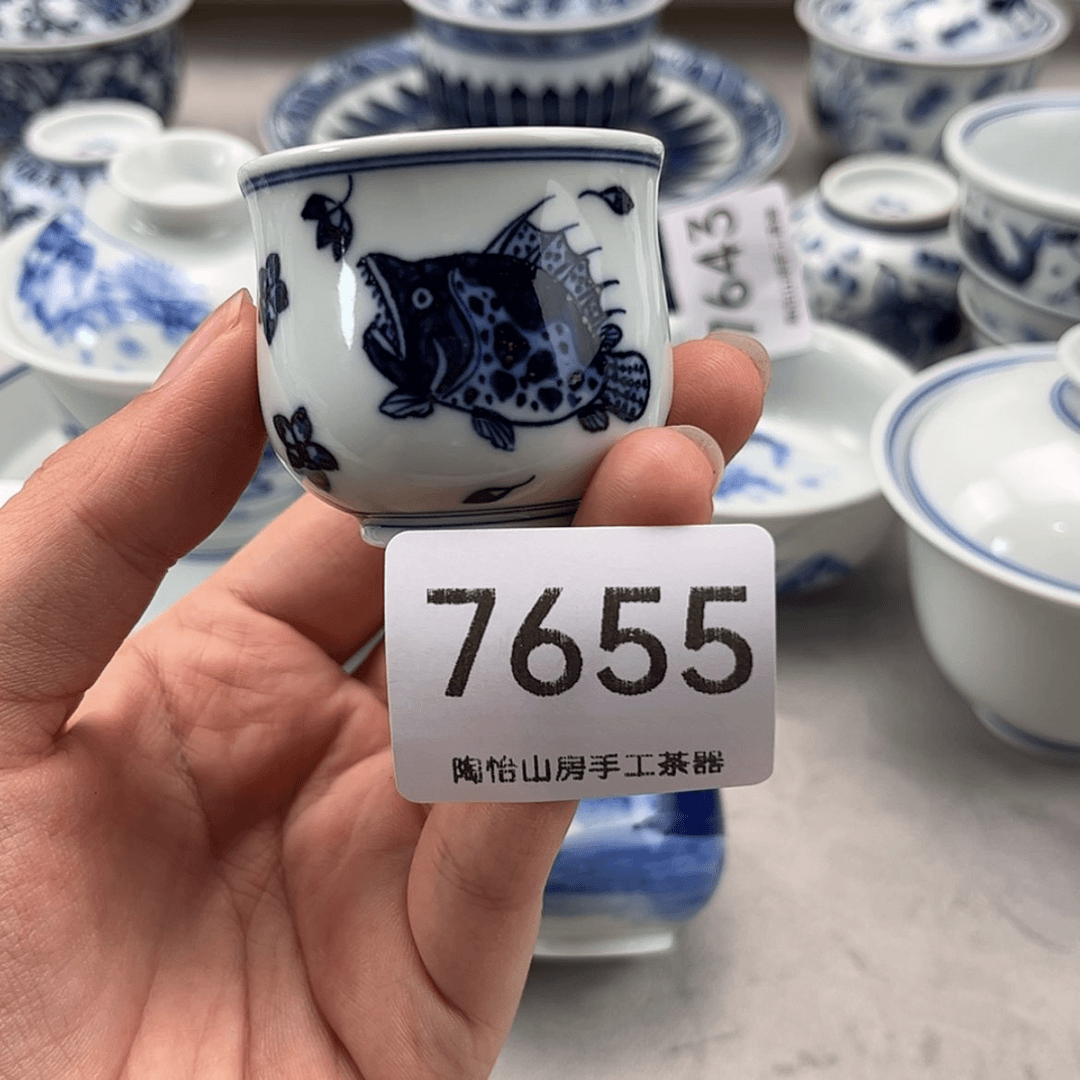 【闪购商品】景德镇陶瓷手绘杯7655