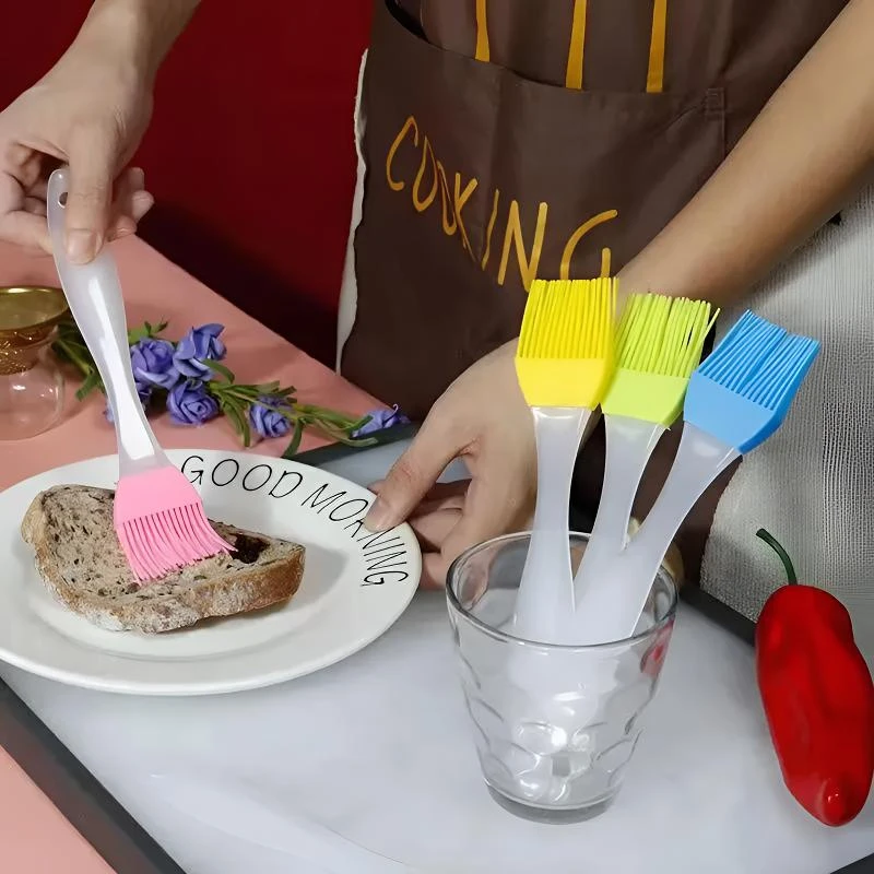烧烤刷油刷子厨房烙饼硅胶刷食用烘焙小刷子家用耐高温油刷不掉毛