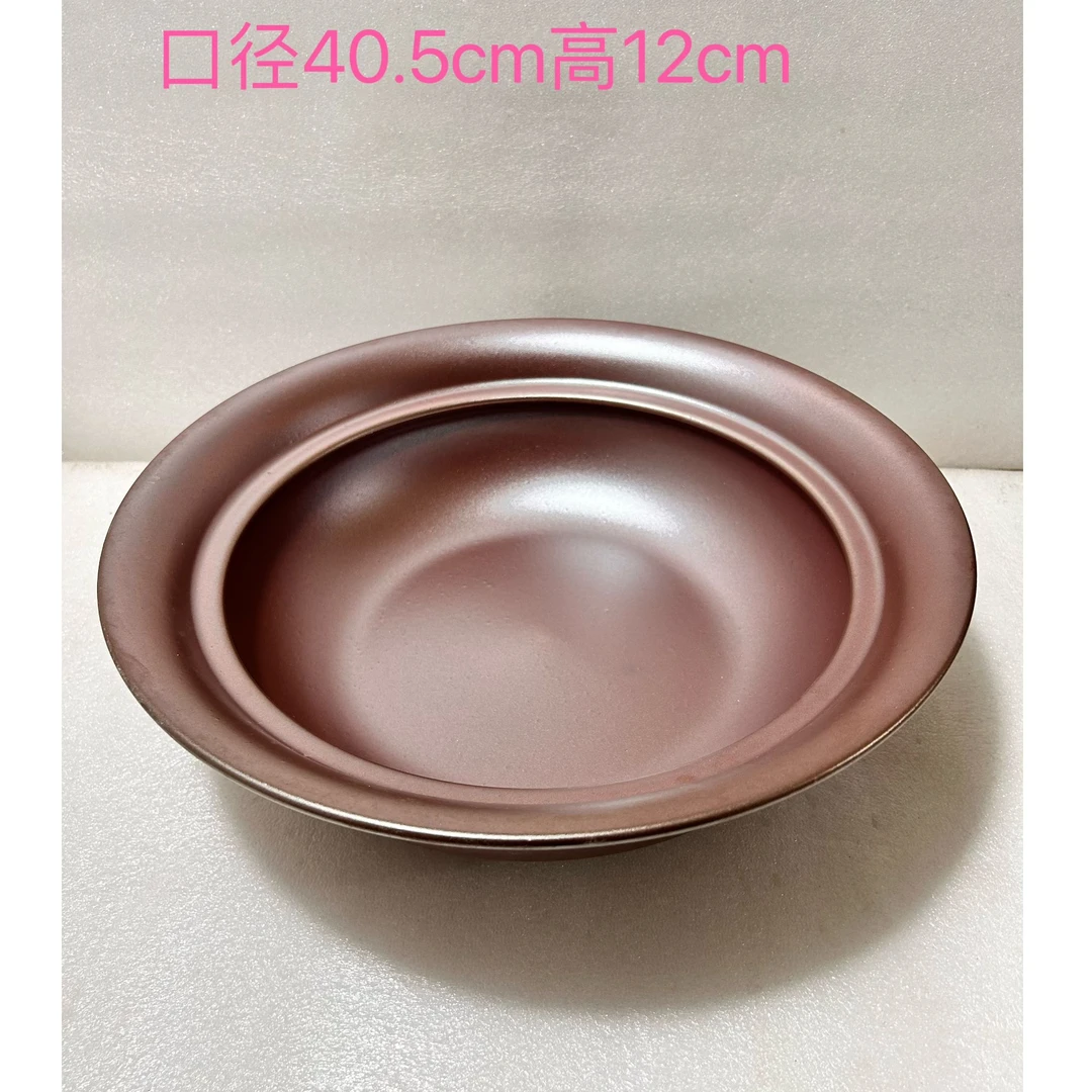 40.5CM陶瓷大汤锅炖锅焖锅火锅和面盆明火干烧砂锅