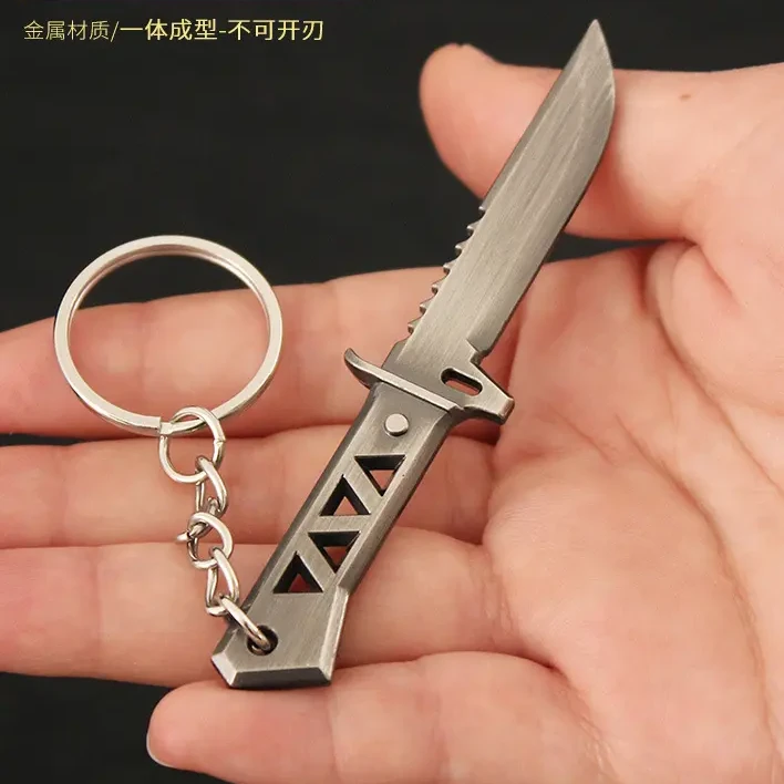无畏契约周边迷你异星猎人剥皮合金钥匙扣挂件模型品质制作