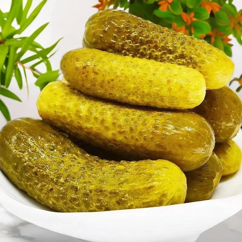 三瓶包邮进口酸黄瓜越南进口酸黄瓜泡菜腌黄瓜开胃小菜爽口下酒菜