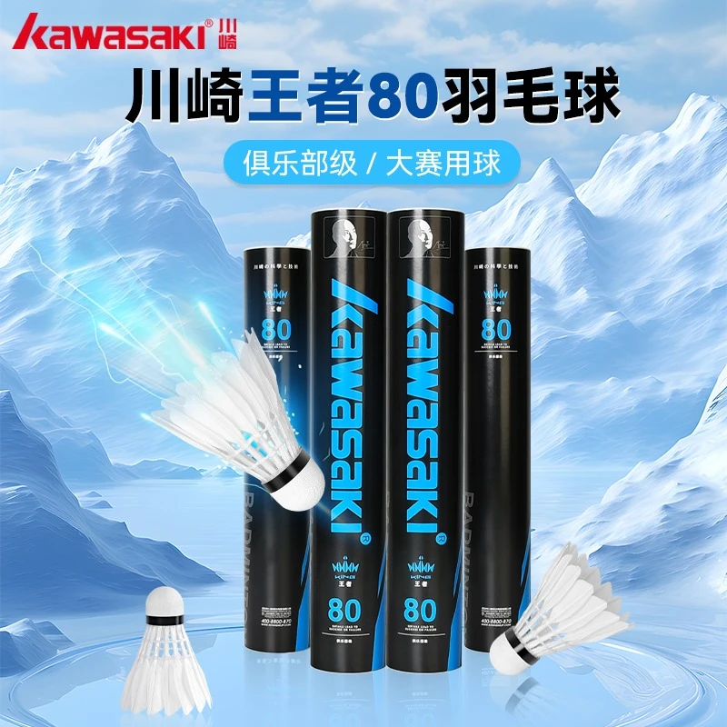 正品羽毛球进阶训练球比赛室内外飞行稳定耐打77速王者80