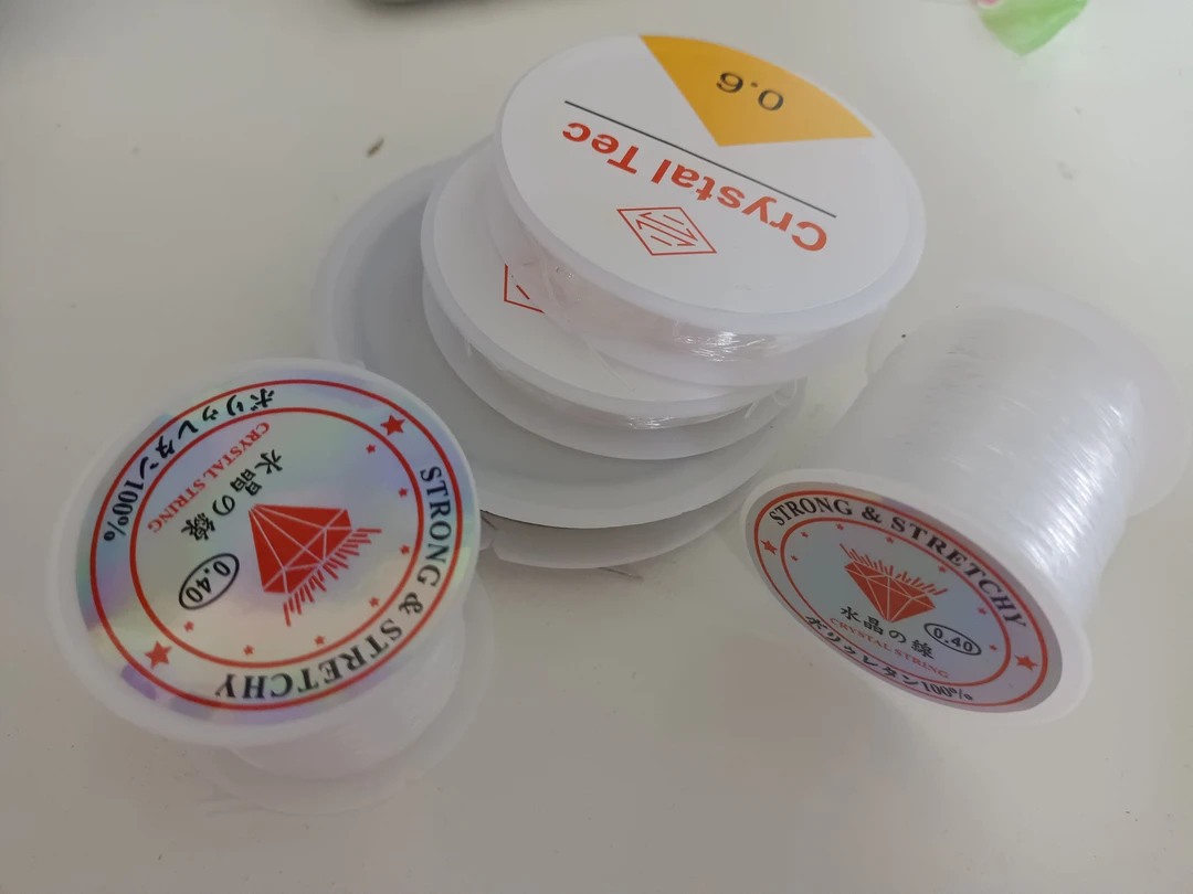 配件包（水晶线2鱼线2钢丝线1开口圈38闭口圈38弹簧钢圈5）