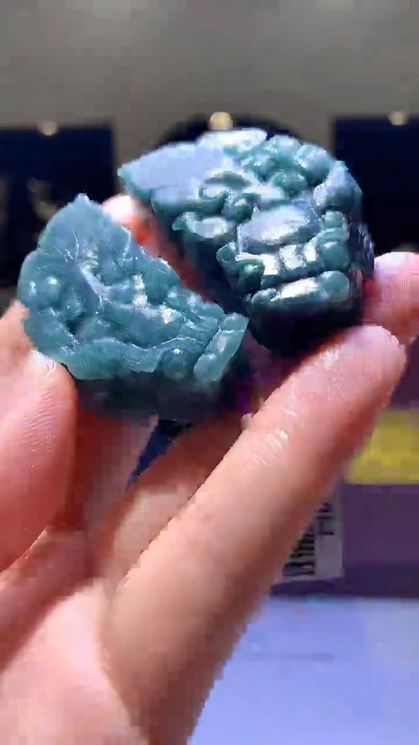 【闪购商品】定制翡翠未镶嵌3355lw-毛货貔貅223